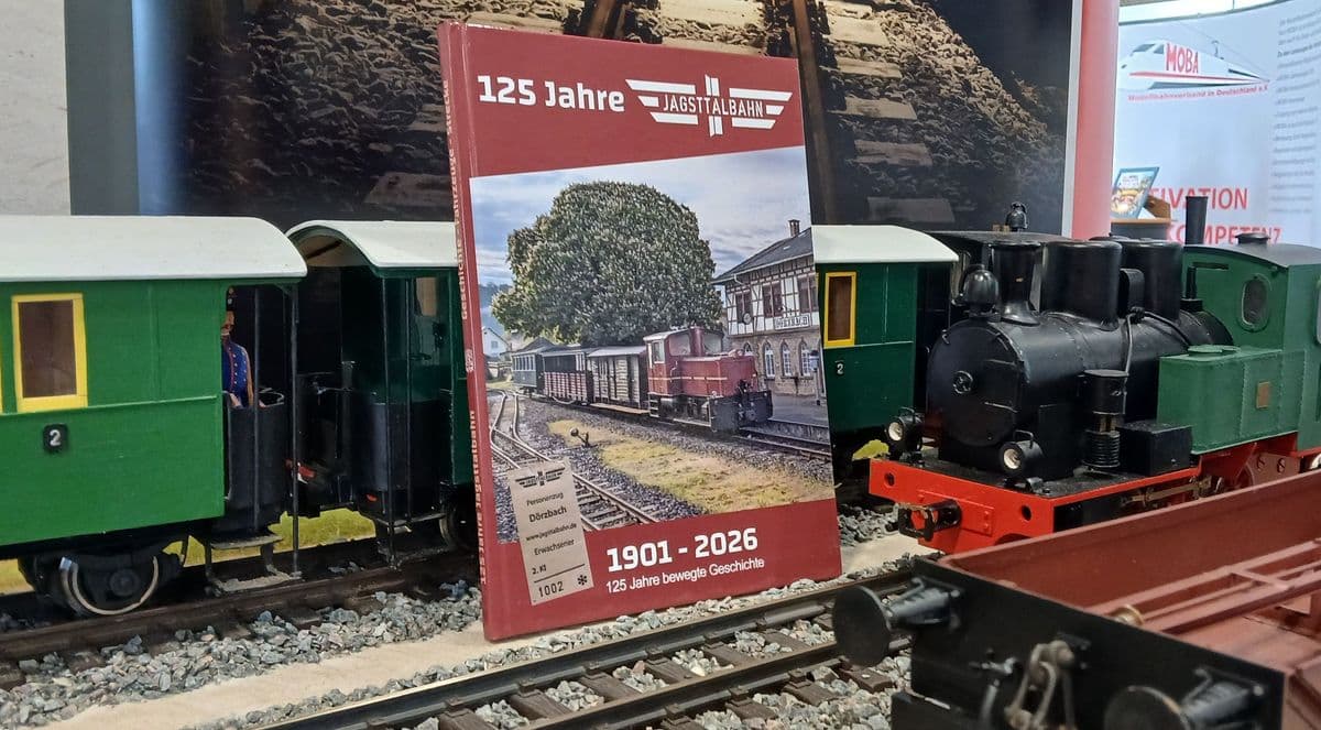 Buch 125 Jahre Jagsttalbahn